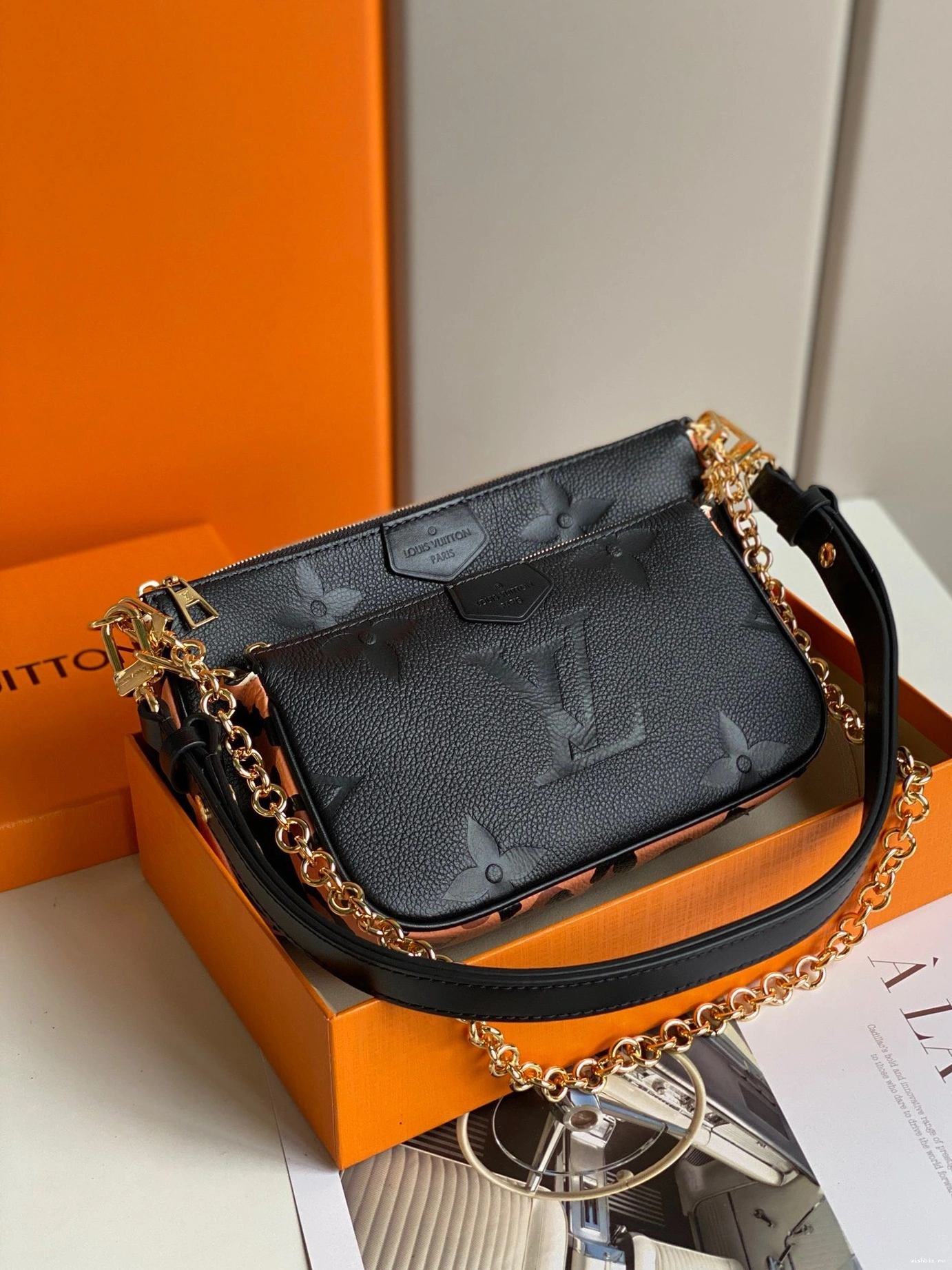 WIS LOUIS VUITTON ACCESSOIRES POCHETTE MULTI 0216